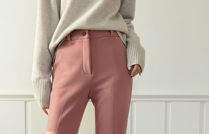 [O:neul] Length repair NO! I Like Span Fleece Slacks (3type)