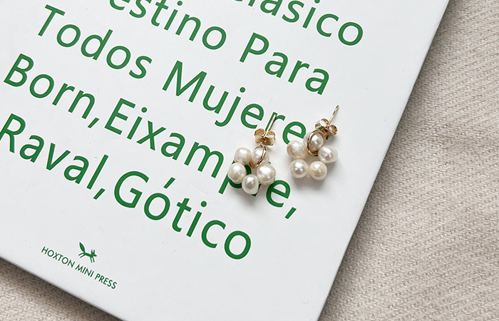 Romantic Flower Fresh-Water Pearl Earring