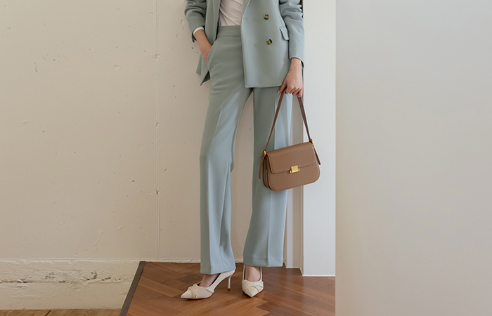 Modern Style Mochi Span Office Set-up Slacks