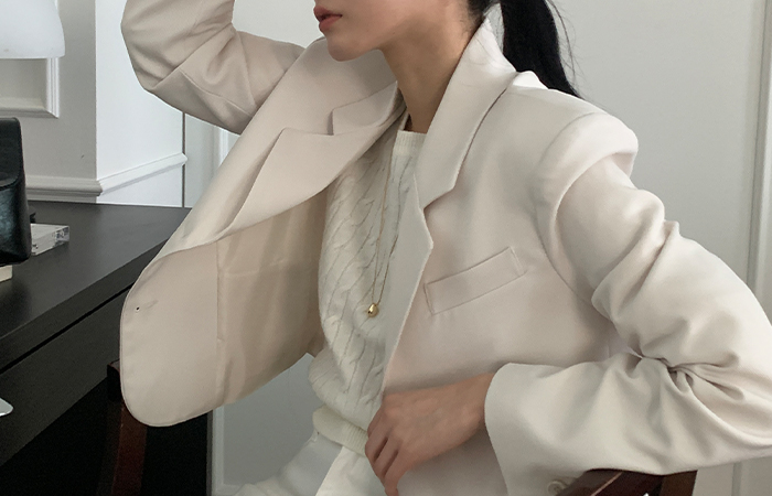 Modern Basic Two button Jacket