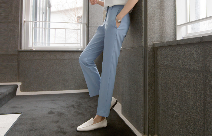 Spring Color Straight 핏 Simple Slacks