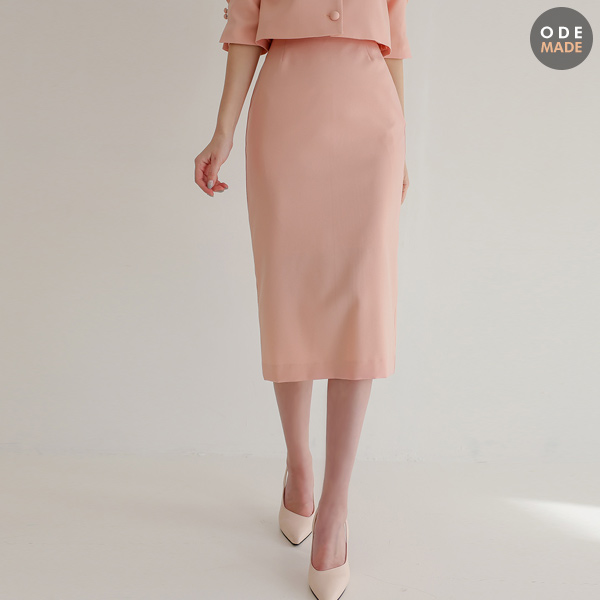 shasha Classic Slim H-line Long Skirt
