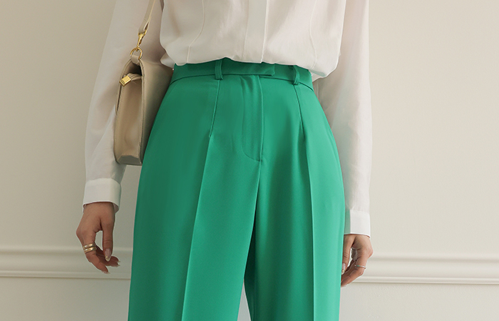 [O:neul] Chic Official Mood wide fit Long-legged Slacks Ⅱ