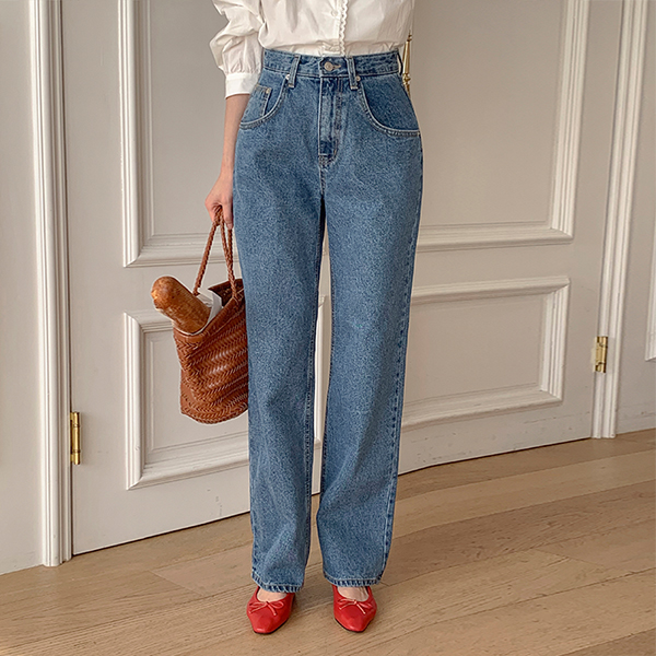 Vintage Straight wide fit Denim Pants