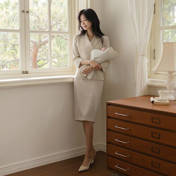 브링 minimal H-line Set-up Skirt