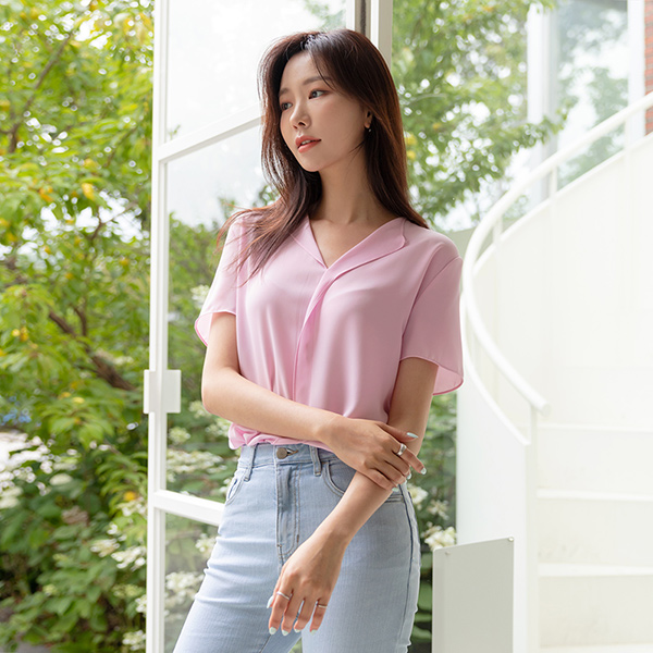 [O:neul] Light More comfortable! winter's Ruffle Blouse