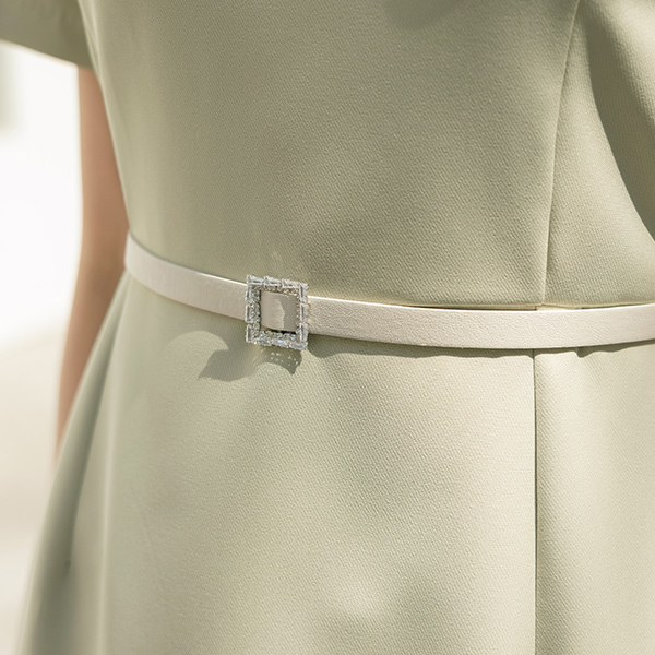 [O:neul] 변함없는 가치, Classic Modern Tension Dress_Belt