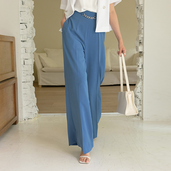 Chain Point Soft wide fit Slacks