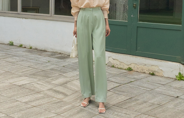 Soft Summer COOL Chic wide fit Slacks