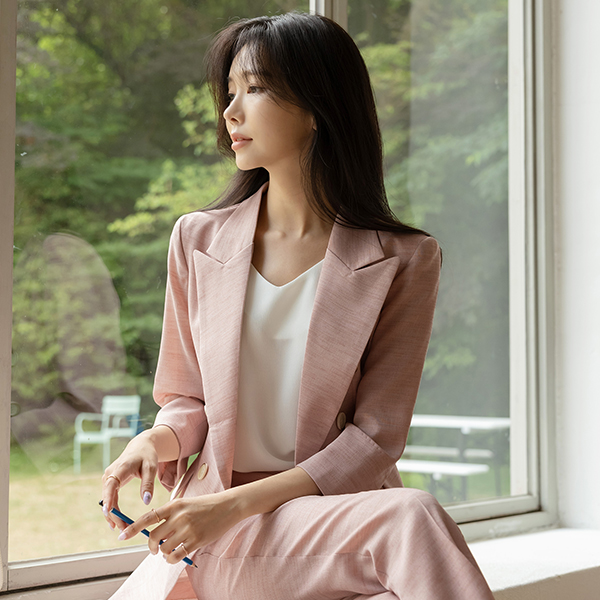 드망쉬 Summer Double Button Set-up Jacket