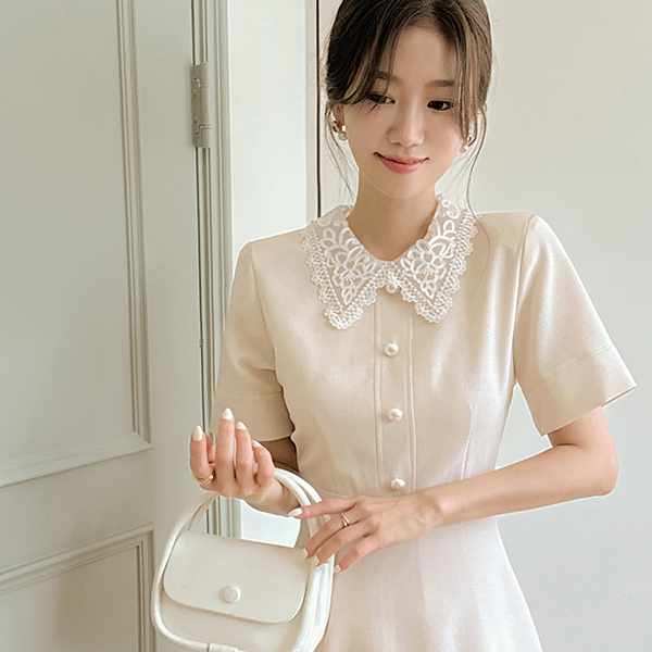 Princess Beads Lace Dress