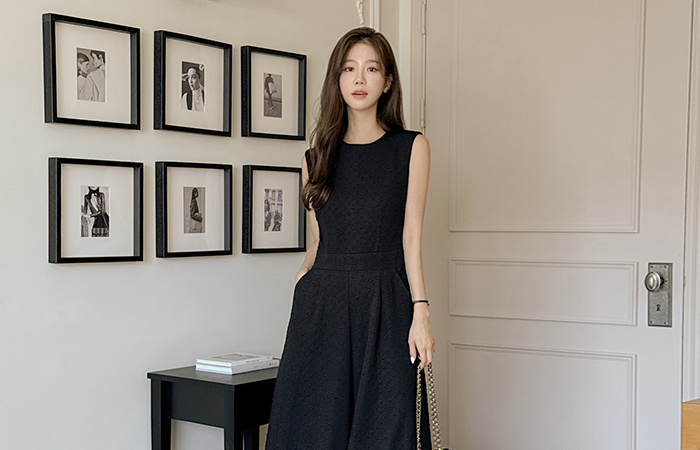 ODE Sleeveless shirts wide fit Jumpsuit