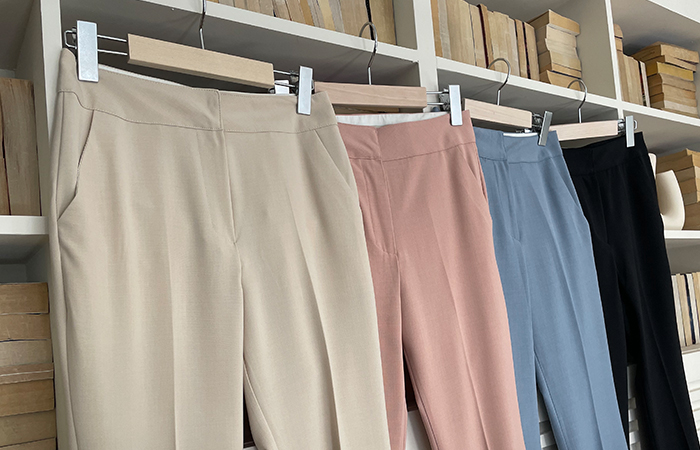 Wrinkle Free Summer Perfect Boot-Cut SlacksⅡ