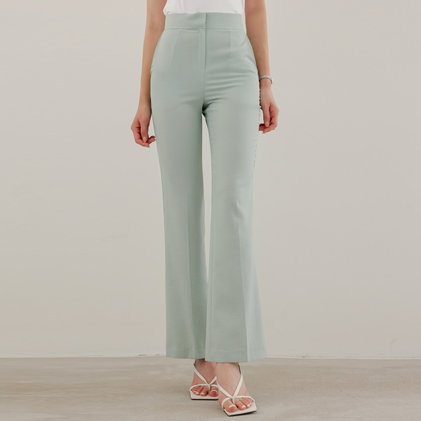 Cool light Span Boot-Cut Slacks Ⅱ