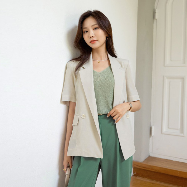 Light Summer Official Mood Linen Jacket
