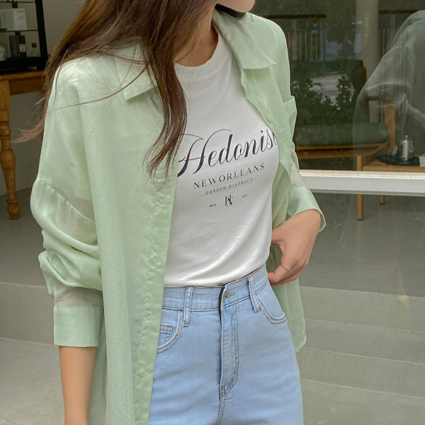 썬 스크린 Soft Summer Tencel Shirt