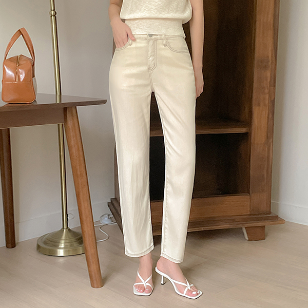Creamy Soft Slim Fit Summer Hidden Banding Pants
