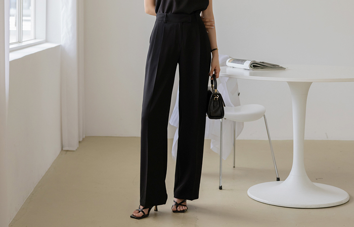 Modern Semi- wide fit Slacks