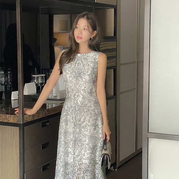 Feminine Lace Belt (Set) Dress