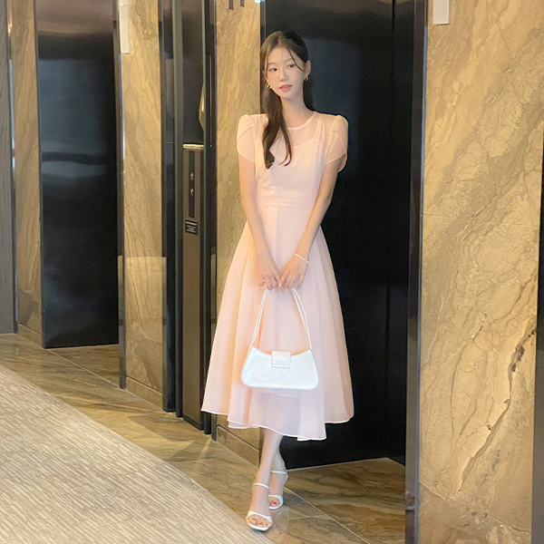 ODE Chiffon String Dress