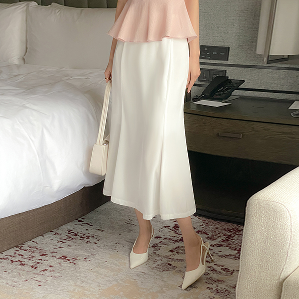 Cool Easy Skily Mermaid Back Banding Skirt