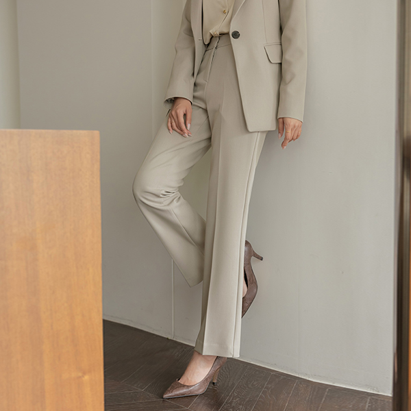Solid 깔끔핏 Set-up Pants