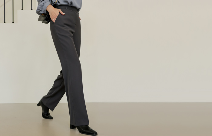 ODE Straight fit Slacks (2 type)