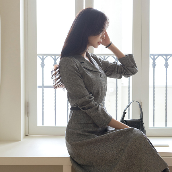 Herringbone Belt (Set) Dress