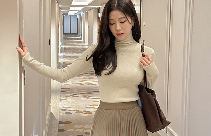 Daily 컬러픽 Soft Turtleneck Knit