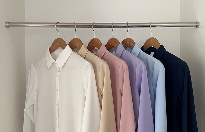 Wrinkle Free Simple Shirt (1+1할인)