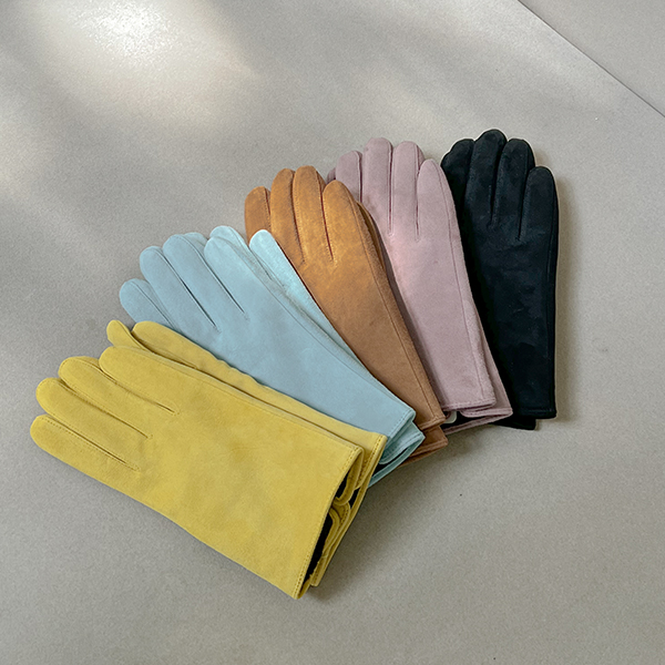 램스킨 Suede Fur Lining Gloves