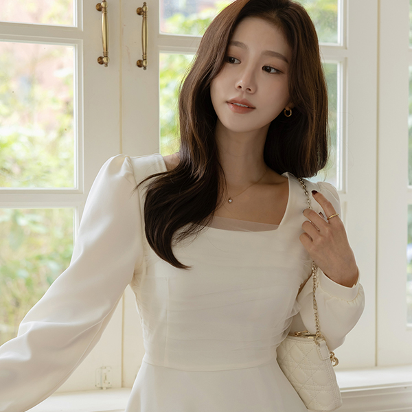 팅커벨 Back Ribbon A-line Dress (Mini/Longver)