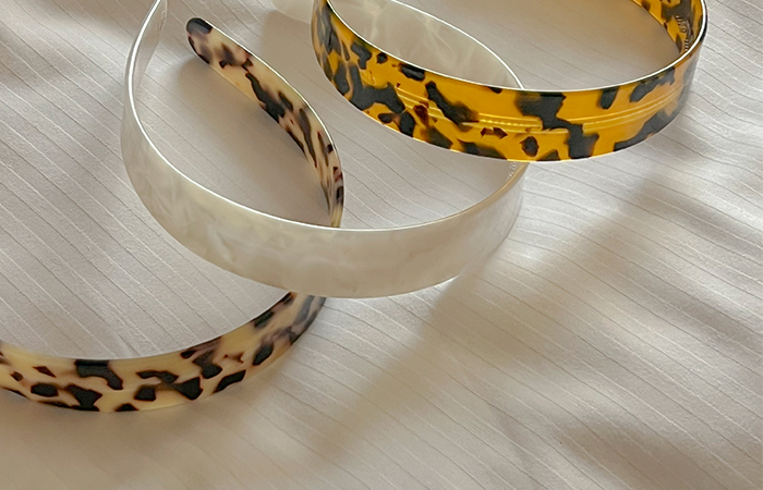 Glossy Leopard HairBand