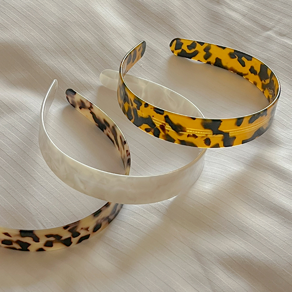 Glossy Leopard HairBand