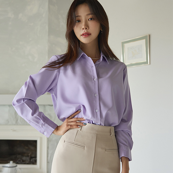 Wrinkle Free Simple Shirt (1+1할인)