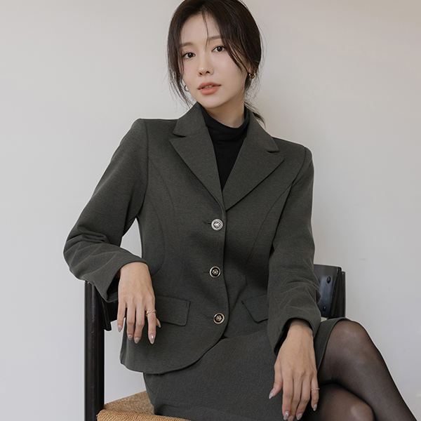 퀸스 Slim Line Span Set-up Jacket