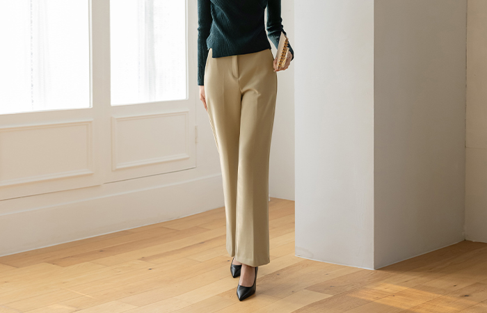 패피 Cozy Semi- Boot-Cut Fleece Slacks