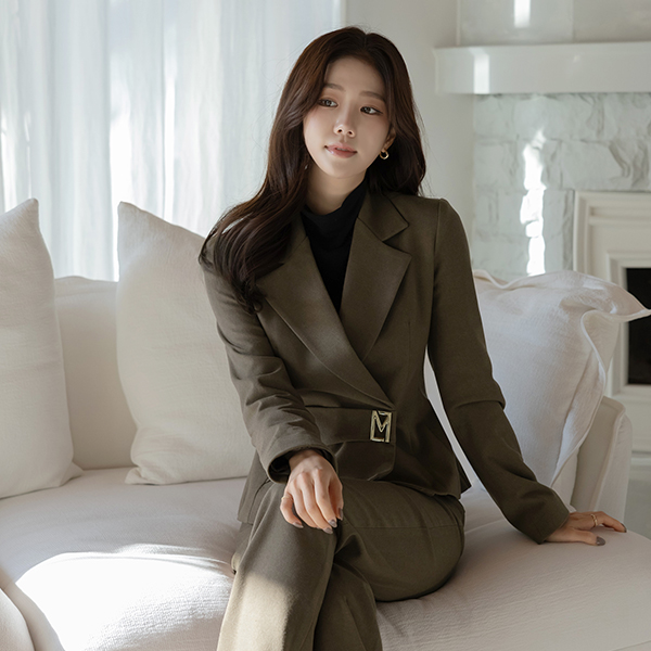 샌즈 Gold Decoration Set-up Jacket