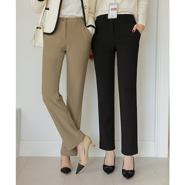 [O:neul] Length repair NO! Slim Fit I Like Span Fleece Slacks (Short/Middlever)