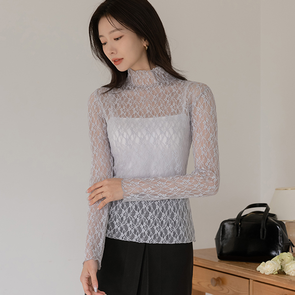 See-through layered 레이스티