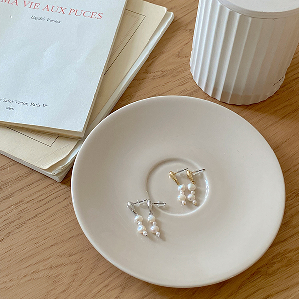 Pure Fresh Water Pearl Drop Earring