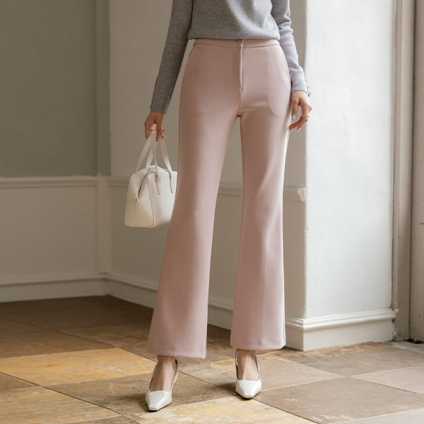 ODE Mochi Span Boot-Cut Slacks