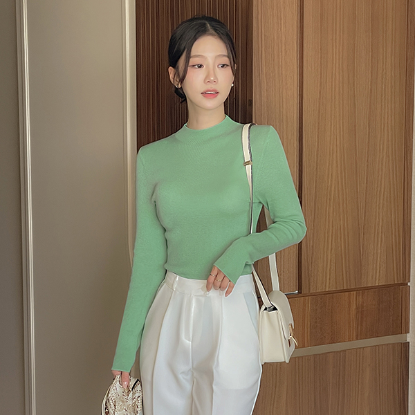 굿 layered Wool Whole Garment 반폴라티