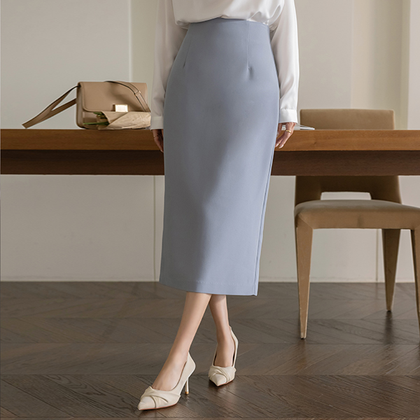 Anna Long H-line Set-up Skirt