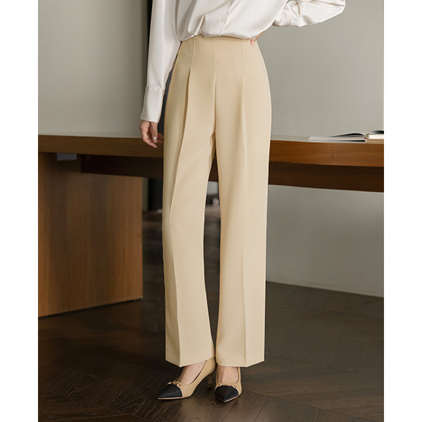 엘리아 Semi- wide fit Set-up Slacks