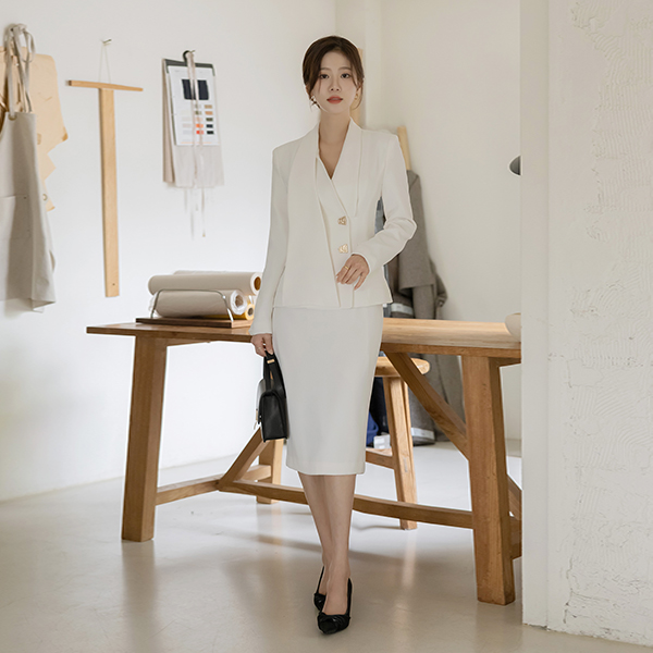 Elysee H-line Set-up Skirt