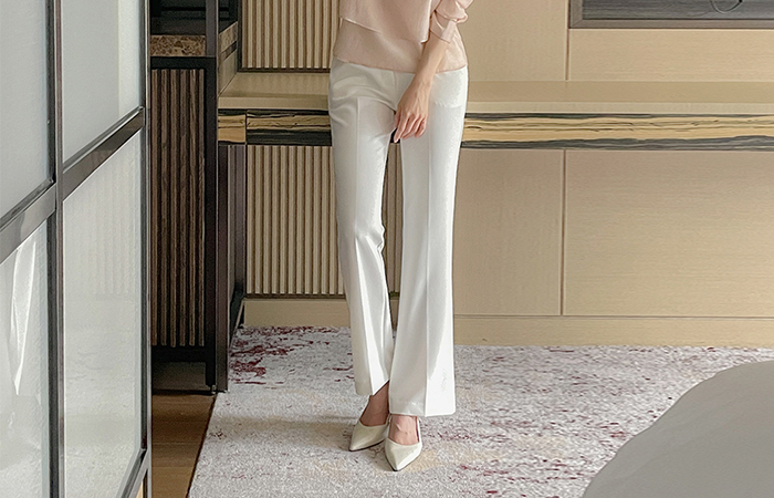 라이크미 착붙 Boot-Cut Slacks