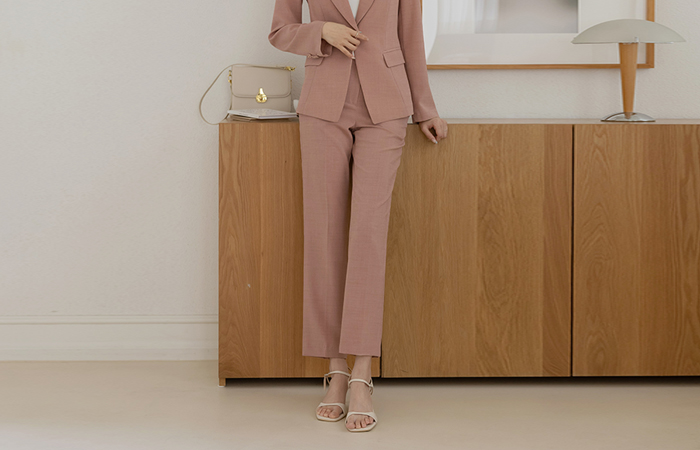 브릿 Clean Slim Fit Set-up Pants
