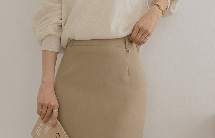 DRing Point Modern H-line Skirt