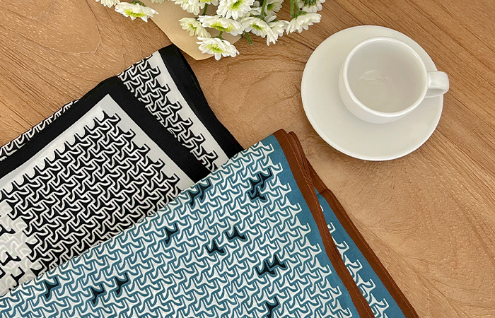 콜라쥬 Horse Patterns Scarf